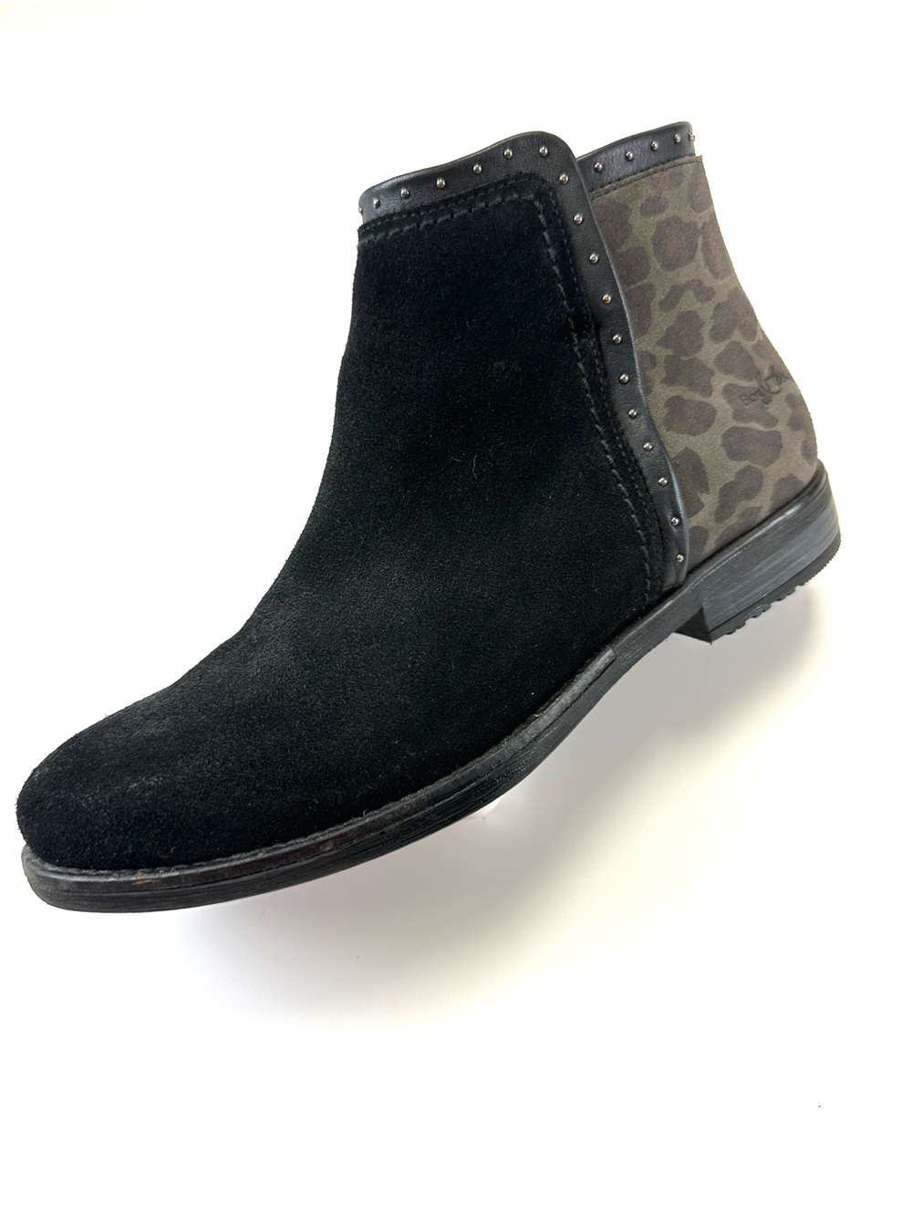 Bos&co Ribos Waterproof ankle leopard print boot Size 38